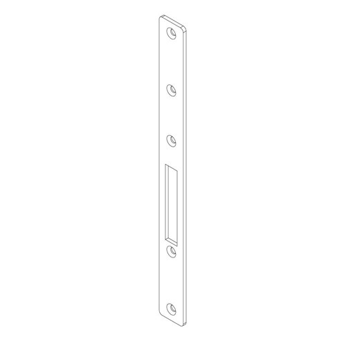 BDS Extended Face Plate to suit Lockwood 3541 Hookbolt 269x25x3mm - FP3541EXT