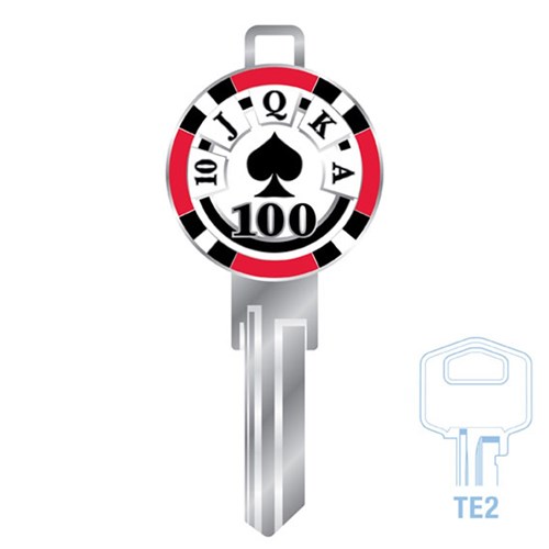 CMS 3D KEY TE2 CASINO CHIP