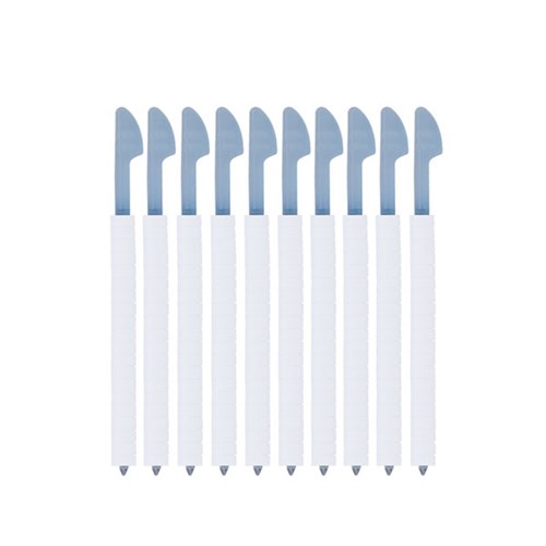 Cable Tie Clips, White, Bag of 200