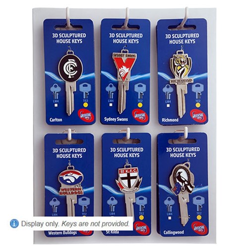 CMS 3D KEY DISPLAY UNIT 6 KEYS CARDBOARD