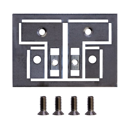 KEYFOCUS ELECTRIC STRIKE FIXING TAB, ADJUSTABLE ,OFFSET