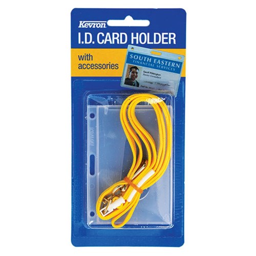KEVRON CARD HOLDER ID1013 with LANYARD MIX'D Pkt=1