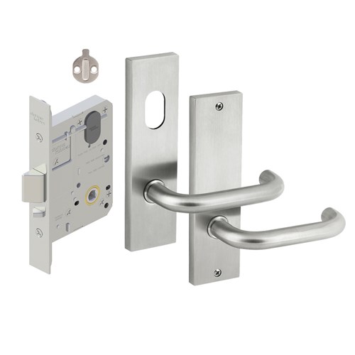 Dormakaba MS2602 Classroom Lock Kit with 6600 Square End Plate Furniture and Cam - KIT6T MS2602 6600/30 6606/30 Cam KZ
