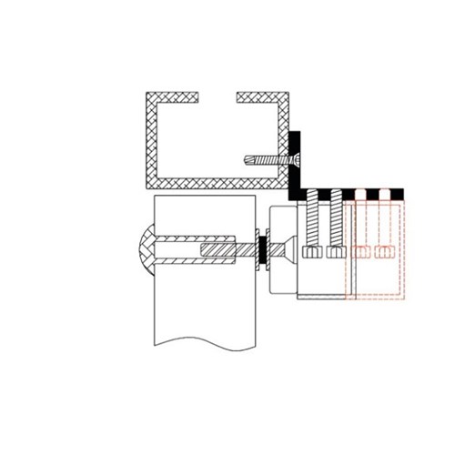 LOX Adj L-Bracket suit 5700 series