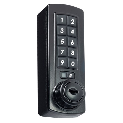 Lock Focus 3700 Gemini Digital Cam Lock, Vertical Mount, Black