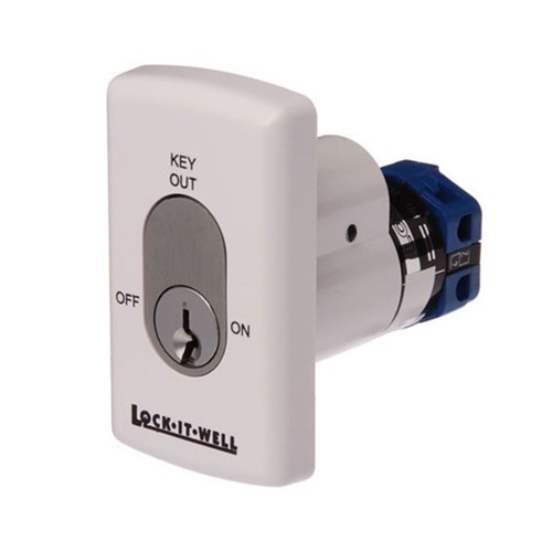 LIW KEY SWITCH OVAL 1 ON/OFF LAZY CAM