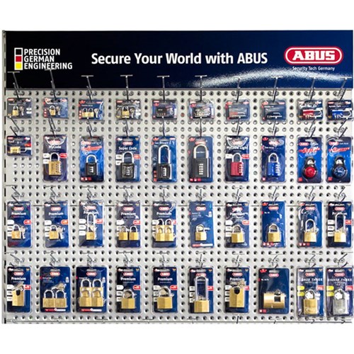 ABUS PROF RETAIL DISPLAY KIT LOCKSMITH MIX PRODUCT