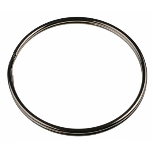 Lucky Line Split Ring 75mm dia. Nickel Plated Steel - 79100