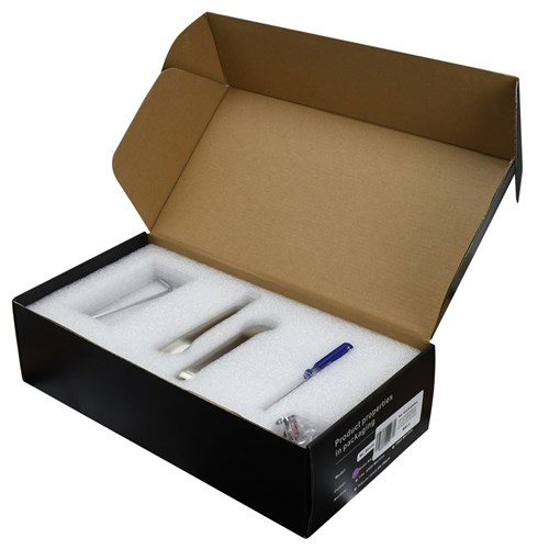 McGrath Bardon Digital Lock With Raised Buttons and DDA Compliant Handles, Black Finish, Mortice Lock Not Included