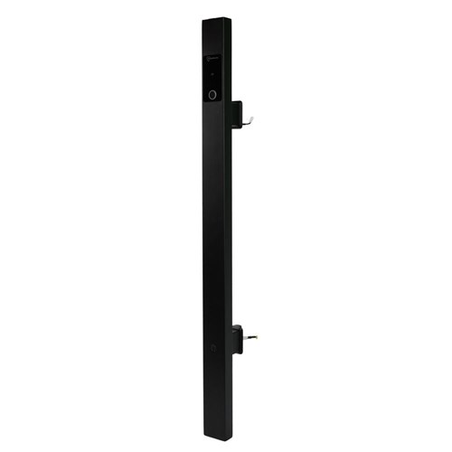 McGrath Locks Grange Entrance Pull Handle in Black Finish, BLE, Fingerprint, Pin Code and RFID Credential Access
