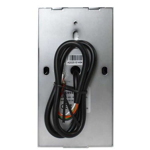 McGrath Locks TGFP70 Access Control Keypad With Fingerprint and Built In WiFi, BLE, RFID and Pin Code, 20,000 Users, 12V DC, IP66 Rating, Silver Finish, Supplied With 2 x Fobs