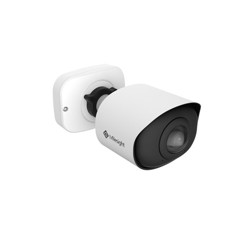 Milesight AI Panoramic Series 5MP 180-Degree Mini Bullet Network Camera with 1.68mm Fixed Lens, IP67 and IK10 - MS-C5365-PA