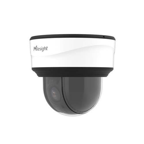 Milesight AI PTZ Series 5MP Dome Network Camera with 12x Optical Zoom, Auto-Tracking and NDAA Compliant, IP66 and IK10 - MS-C5371-X12PE