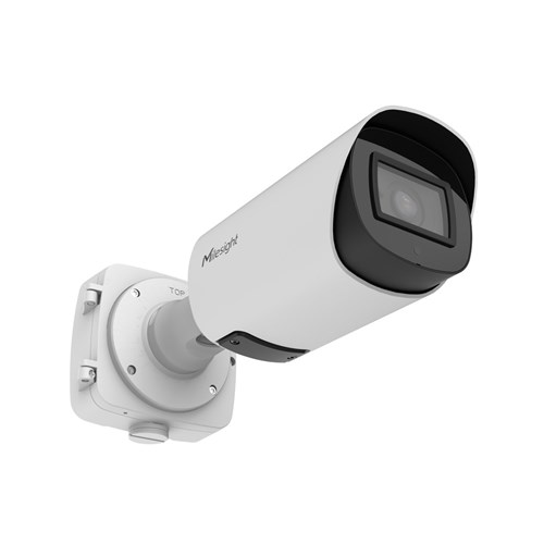 Milesight AI Pro Series 8MP Bullet Plus Network Camera with 2.7-13.5mm Varifocal P-Iris Lens, NDAA Compliant, IP67 - MS-C8166-FIPE