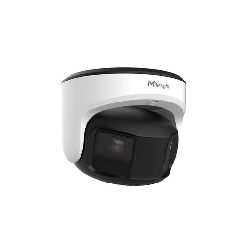 Milesight AI Panoramic Series 2x4MP Dual-Lens 180-Degree Network Camera with 4mm Fixed Lens, IP67 and IK10 - MS-C8477-PC
