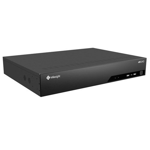 Milesight 7000 Series 32 Channel NVR with 24 PoE Ports, 4 HDD Bays - MS-N7032-UPH