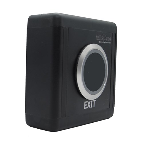 NEPTUNE INFRARED TOUCHLESS EXIT BUTTON IN SQUARE CASE, IP65