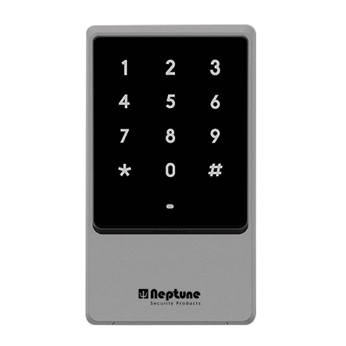 NEPTUNE KEYPAD TOUCH EM/HID/MF S/ALONE or WIEGAND IP65 (3X4)