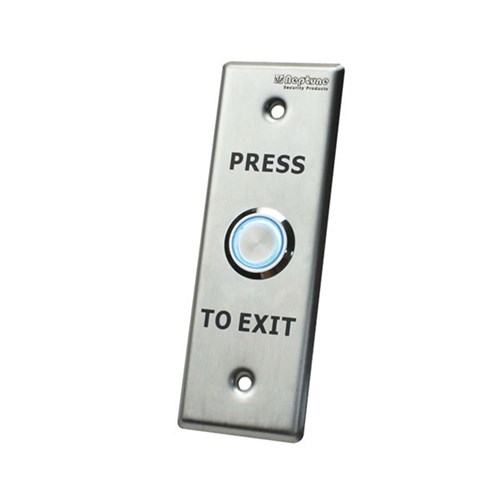 Neptune Press to Exit,Mullion,NO/NC/C,LED,0.9mm SS