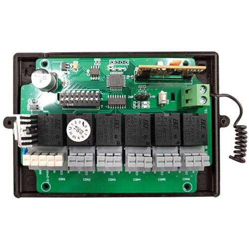 Neptune 6 Channel, 6 Form-C,  Multi-Code RF Receiver