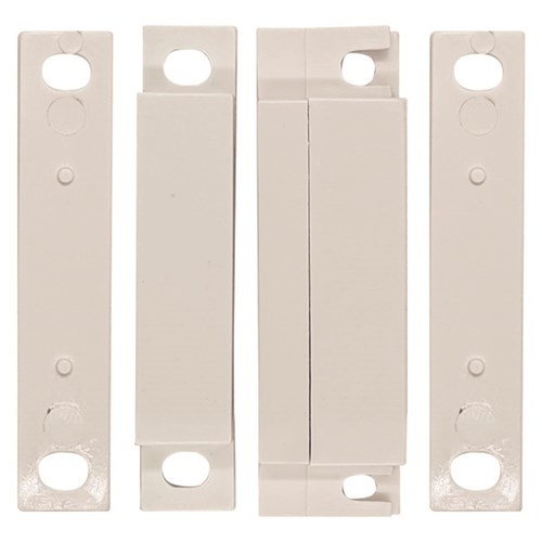 Neptune Surface Mount Concealed Fixing Reed Switch, Screw Connect, White, Pack of 5