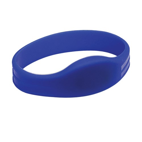 Neptune Silicone Wristband, HID Format, T5577, Dark Blue, Medium