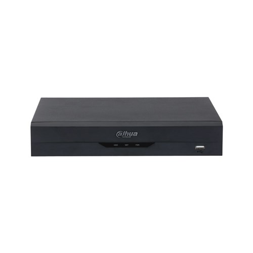 Dahua WizSense AI Series 8 Channel NVR with 8 PoE Ports, 1 HDD Bay, installed with 4TB HDD - DHI-NVR4108HS-8P-AI/ANZ-4T
