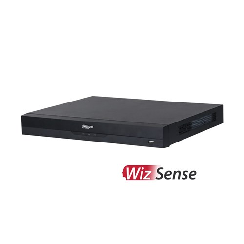 Dahua WizSense AI Series 8 Channel NVR with 8 PoE Ports, 2 HDD Bays, installed with 1 x 4TB HDD - DHI-NVR4208-8P-AI/ANZ-4T