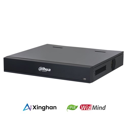 Dahua WizMind Xinghan Large-Scale AI 32 Channel NVR with 16 PoE Ports, 4 HDD Bay, 1.5U- NVR5432-16HP-AI/ANZ-PRO