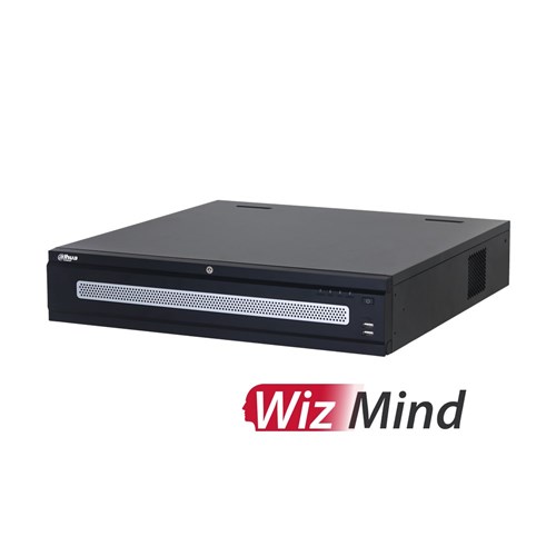 Dahua WizMind  AI Series 64 Channel NVR, 8 HDD BAY, NVR608H-64-AI