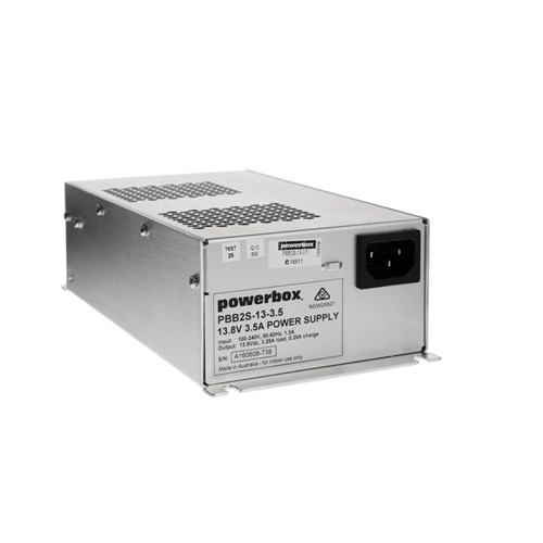 Powerbox 13.8VDC 3.5Amp Power Supply with Battery Charging, AC Fail and Low Battery Monitoring - PBB2S-13-3.5 MKII