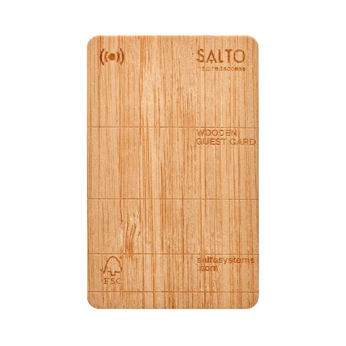 SALTO Bamboo Proximity card, Mifare Ultralight C technology