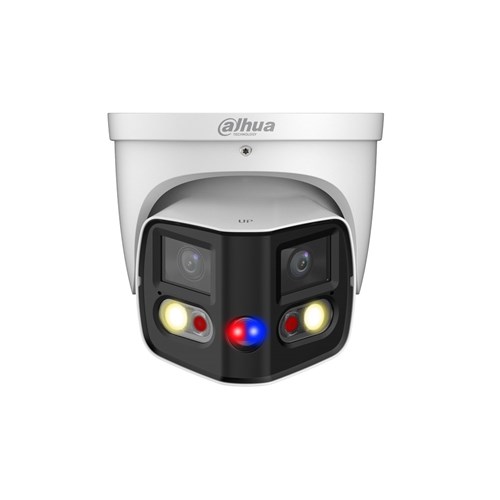 Dahua WizSense TiOC Duo Series 2x4MP Dual-Lens Eyeball Network Camera with 2.8mm Fixed Lens, IP67 - DH-IPC-PDW3849-A180-AS-PV-ANZ