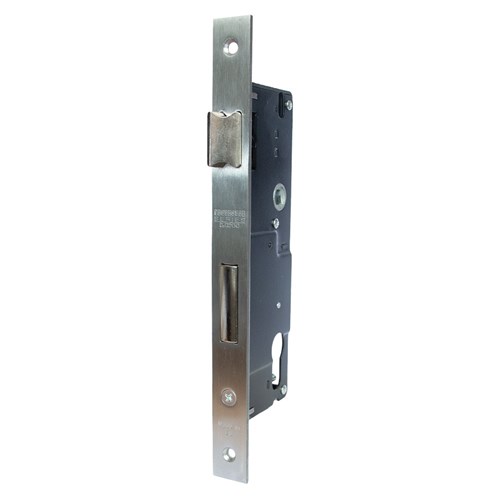 PROTECTOR 485 Series Mortice Sash Lock Pitch 85mm Backset 40mm Satin Stainless Steel - 726-40-SSF