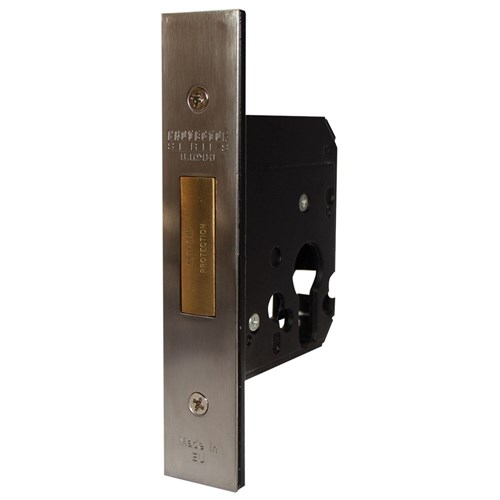 PROTECTOR 701 Series Euro Cylinder Mortice Deadlock Backset 45mm Satin Stainless Steel - 731-2.5-SSF