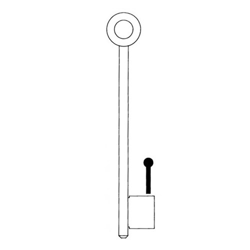 RST BLANK CHUBB SAFE 341X8G