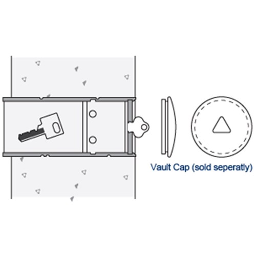 RSP ACCESS VAULT with CYL  RAV570