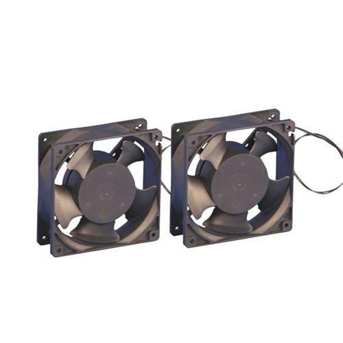 Redback Cooling Fans x 2 with Plug, suits Wall Mounted Cabinets