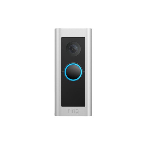 Ring PRO 2 HD Video Doorbell kit, Hardwired, Satin Nickel Face Plate