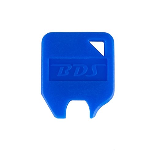 BDS CAM LOCK KEY BLANK COVER BLUE