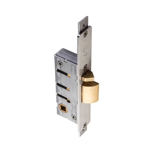 ROSS Narrow Style Mortice Lock with 28mm Backset and 8mm Hub - RS-MTC