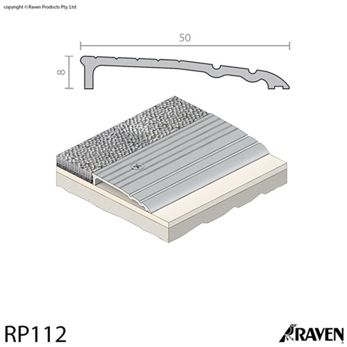 RAVEN THRESHOLD RP112x1000MM  CA