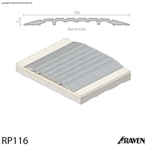 RAVEN DOOR SEAL RP116x1000MM  CA