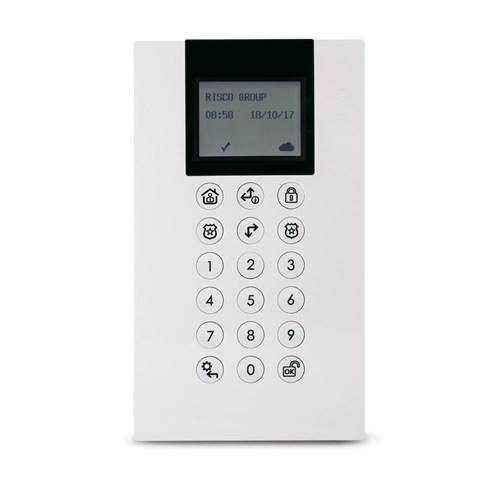 RISCO Wired Panda Keypad with inbuild Prox Reader, suits LightSYS+ and LightSYS2 - RP432KPP200D