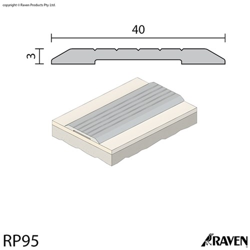 RAVEN THRESHOLD RP95x1000MM  CA