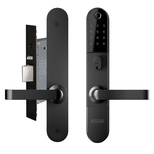 Schlage Omnia Smart Lock with 991 Mortice Lock Black - SCEOM99MB