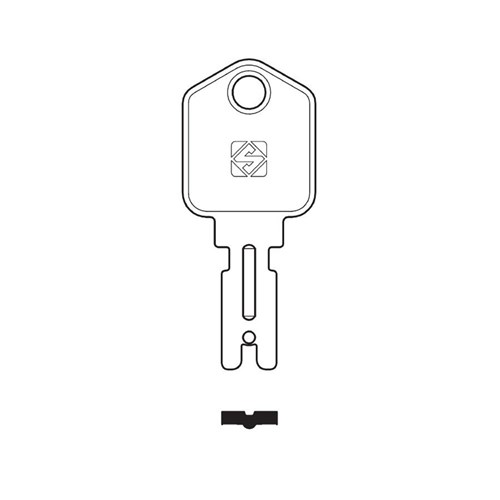 Silca CFT1 Key Blank for Crown and Other Forklifts