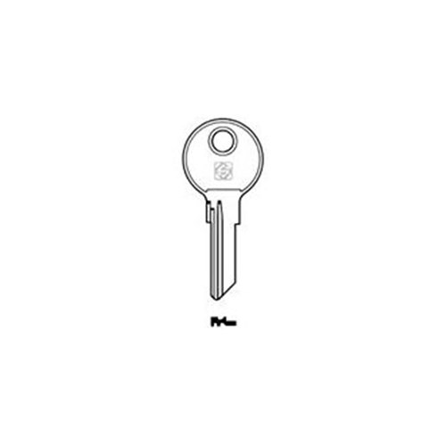 Silca CH13 Key Blank for Chicago Locks, Boats, Cars and Juke Boxes