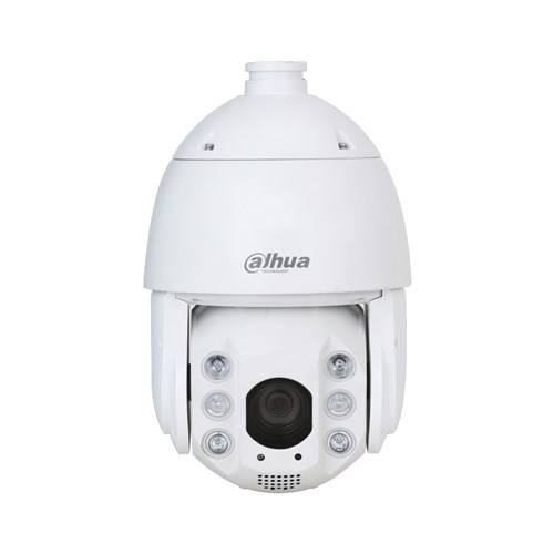 Dahua WizSense Series 4MP TiOC 2.0 Active Deterrence PTZ Network Camera with 25x Optical Zoom, Starlight Technology and Auto-Tracking, IP66 - DH-SD6C3425XB1-HNR-A-PV1