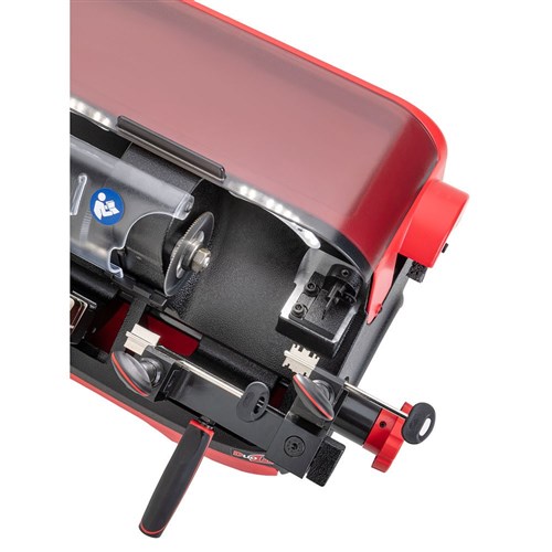 Silca Key Cutting Machine Duo F1 with Dual Stations for Household, Car and Basic Bit or Mailbox Keys - D8B0876ZB